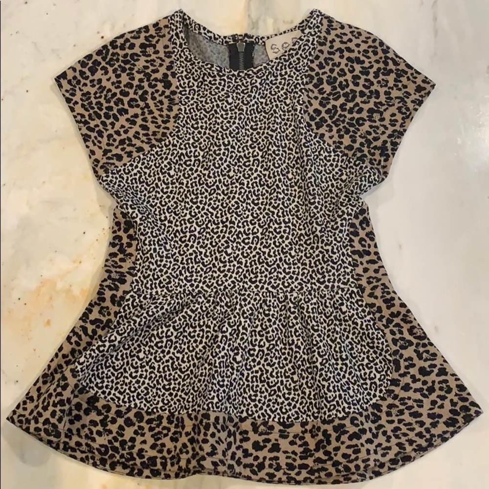 Sea New York Peplum Sz0 top